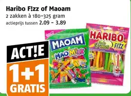 Poiesz Haribo F!zz of Maoam aanbieding