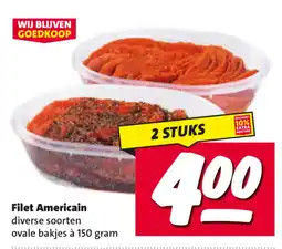 Nettorama Filet Americain aanbieding
