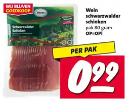 Nettorama Wein schwarzwalder schinken aanbieding