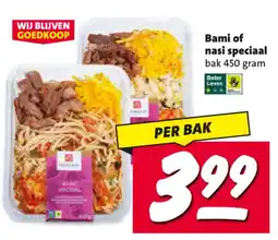 Nettorama Bami of nasi speciaal aanbieding