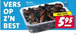 Nettorama Mosselen aanbieding