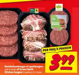 Nettorama Runderhamburger of spekburgers aanbieding