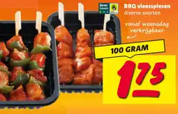 Nettorama BBQ vleesspiesen aanbieding