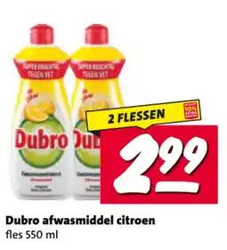 Nettorama Dubro afwasmiddel citroen aanbieding