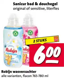 Nettorama Robijn wasverzachter aanbieding