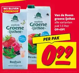 Nettorama Groene ijs thee aanbieding