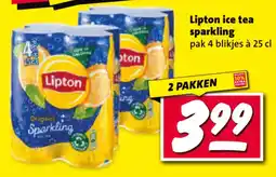 Nettorama Lipton ice tea sparkling aanbieding