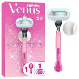Trekpleister Gillette Venus Party Edition Scheersysteem aanbieding