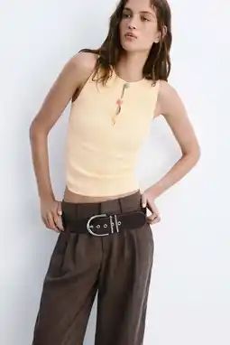 Wehkamp Mango top - geel aanbieding