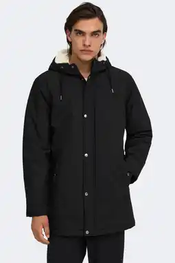 Wehkamp ONLY & SONS parka zwart aanbieding