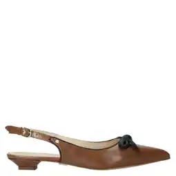 Wehkamp BRONX New-fabia leren loafers met strikje bruin aanbieding