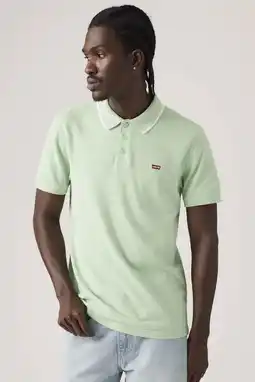 Wehkamp Levi's regular polo lichtgroen aanbieding