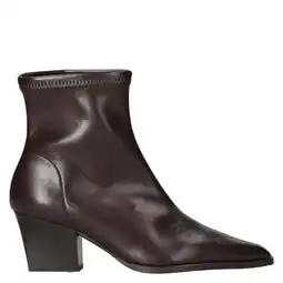 Wehkamp Miss Elastic suède enkellaarzen cognac aanbieding