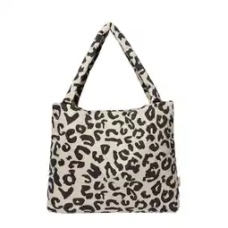 Wehkamp Studio Noos luiertas Holy Cow Puffy Mom Bag ecru/zwart aanbieding