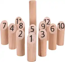 Wehkamp Tender Toys Kubb nummerspel 13 delig aanbieding