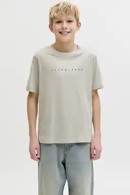 Wehkamp JACK & JONES JUNIOR T-shirt beige aanbieding