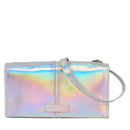 Wehkamp BURKELY leren telefoontasje Cool Colbie zilverkleurig aanbieding
