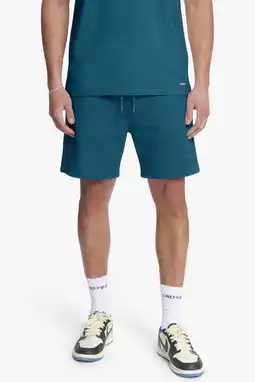 Wehkamp Croyez regular sweatshort petrol aanbieding