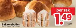 Dekamarkt Bakkersbollen aanbieding