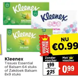 Vomar Voordeelmarkt Kleenex aanbieding