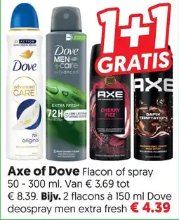 Dekamarkt Axe of Dove aanbieding