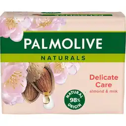 Etos Palmolive Naturals Delicate Care Melk & Amandel Blokzeep 4x90 gram aanbieding