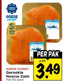 Vomar Voordeelmarkt GOEDE VANGST Gerookte Noorse Zalm aanbieding