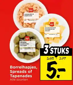 Vomar Voordeelmarkt Borrelhapjes, Spreads of Tapenades aanbieding