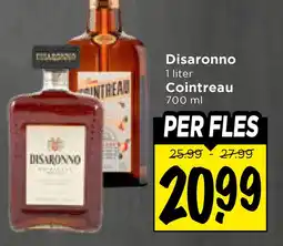 Vomar Voordeelmarkt Disaronno Cointreau aanbieding
