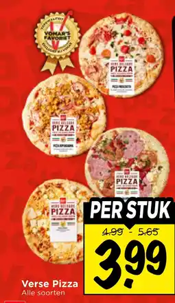 Vomar Voordeelmarkt Verse Pizza aanbieding