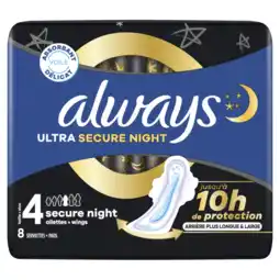Dirk Always Maandverband ultra secure night wings aanbieding