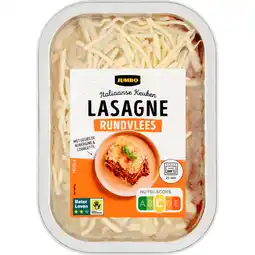 Jumbo Jumbo Lasagne Rundvlees 400 g aanbieding