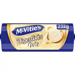 Jumbo McVitie's Digestive Wit 232 g aanbieding