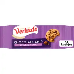 Jumbo Verkade Specials Chocolate Chip Melk & Puur 150 g aanbieding