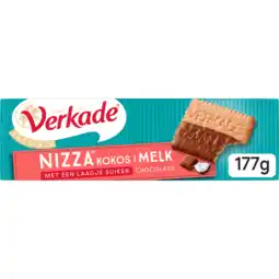 Jumbo Verkade Specials Nizza Kokos | Melkchocolade 177 g aanbieding