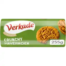 Jumbo Verkade Crunchy Haverkoek 255 g aanbieding