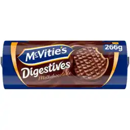 Jumbo McVitie's Digestives Melkchocolade Tarwebiscuit met Melkchocolade 266 g aanbieding