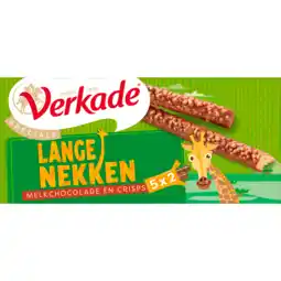 Jumbo Verkade Specials Lange nekken koek melkchocolade 150 g aanbieding