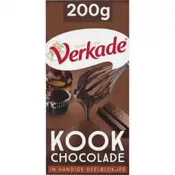 Jumbo Verkade Kookchocolade 200 g aanbieding