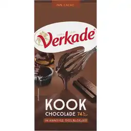 Jumbo Verkade Kookchocolade 200 g aanbieding