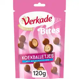 Jumbo Verkade Specials Bites Koekballetjes met Melkchocolade 120 g aanbieding