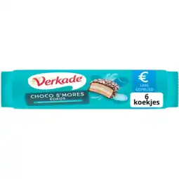 Jumbo Verkade Choco s'mores Kokos 66 g aanbieding