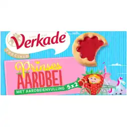 Jumbo Verkade Specials Prinses Aardbei 145 g aanbieding
