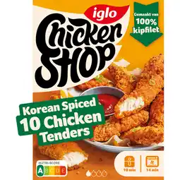 Jumbo Iglo Chicken Shop Korean Spiced Chicken Tenders 300g aanbieding