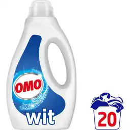 Jumbo Omo Vloeibaar Wasmiddel Wit 20 Wasbeurten aanbieding