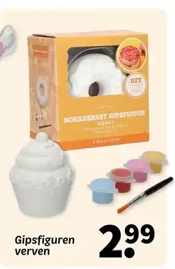 Wibra Gipsfiguren verven aanbieding