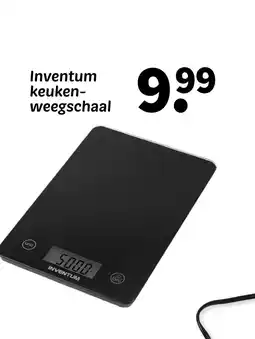 Wibra Inventum keuken- weegschaal aanbieding