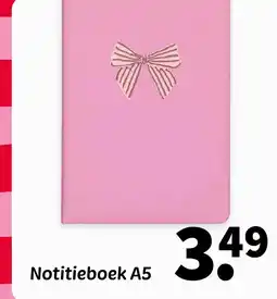 Wibra Notitieboek A5 aanbieding
