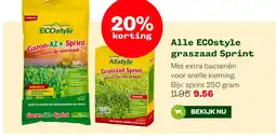 Welkoop Alle ECOstyle graszaad Sprint aanbieding