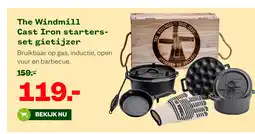 Welkoop The Windmill Cast Iron starters- set gietijzer aanbieding